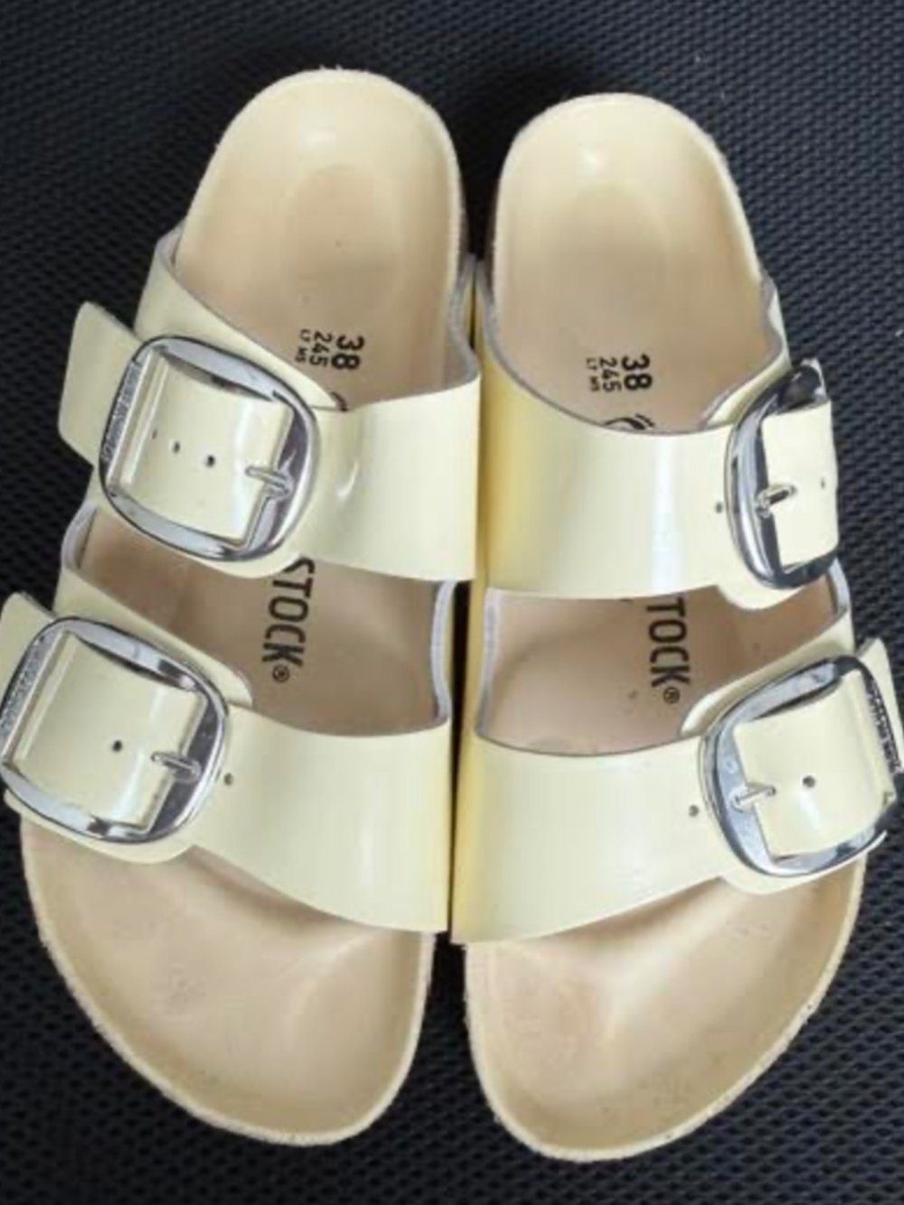 Birkenstock Arizona Big Buckle Sandals in Butter